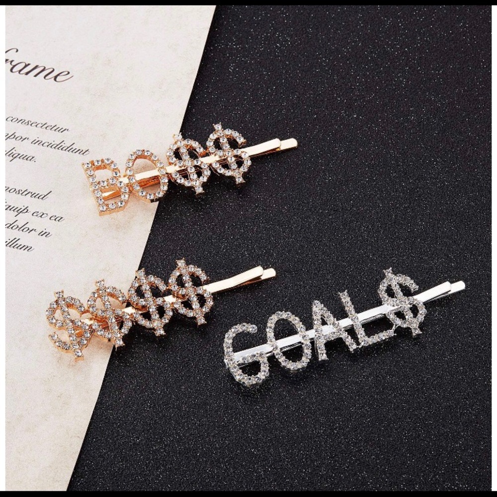 Sparkly Hair Clips - Picture 3 of 3